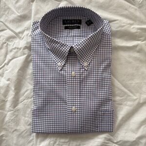 Ralph Lauren Button Up Shirt Stretch Fabric Regular Fit L 32/33 - 16 NWT